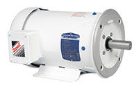 White Washdown Alternating Current (AC) Motors