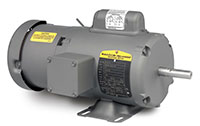 Baldor-Reliance Short-Series 0.5 hp Rated Output and 1725 rpm Rated Speed Brake Alternating Current (AC) Motor