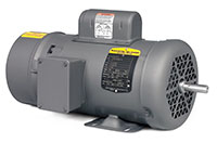 Baldor-Reliance Short-Series 1 hp Rated Output and 1725 rpm Rated Speed Brake Alternating Current (AC) Motor (BL3510)