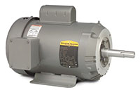 Baldor-Reliance 3 hp Rated Output and 3450 rpm Rated Speed JM Close Coupled Alternating Current (AC) Motor (JML3606T)