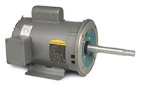 Baldor-Reliance 3 hp Rated Output and 3450 rpm Rated Speed Close Coupled Alternating Current (AC) Motor