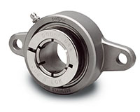 2.0000 in. Shaft Size and 6.00 in. Total Length Ez Kleen 2 Bolt Flange Ball Bearing (064292)