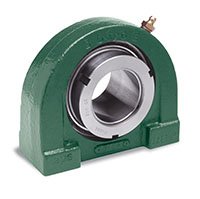 Air-Handling, Set Screw, D-LOK, or SXR Collar Tapped Base Flange Pillow Block Ball Bearings