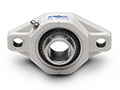 EZ/Ultra Kleen 2 Bolt Flange Ball Bearings